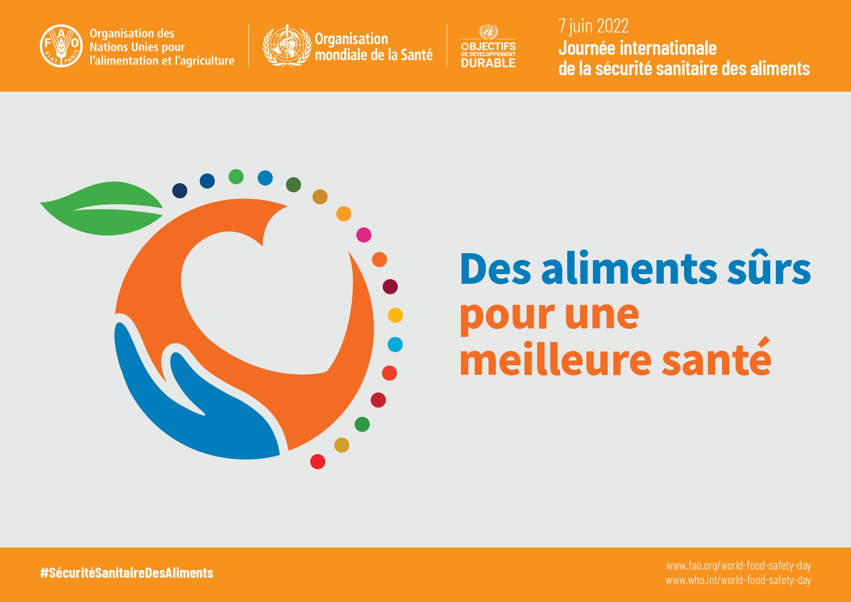 Journée Internationale de la Sécurité Sanitaire des Aliments - 07 Juin 2022